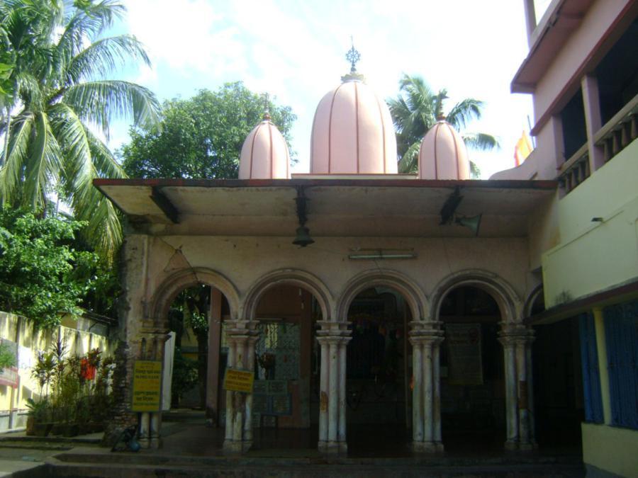 The temple at Jashora, near Chakdaha, built to house the Jagannatha Deity that Jagadisha Pandit brought from Puri and worshiped for the rest of his life.