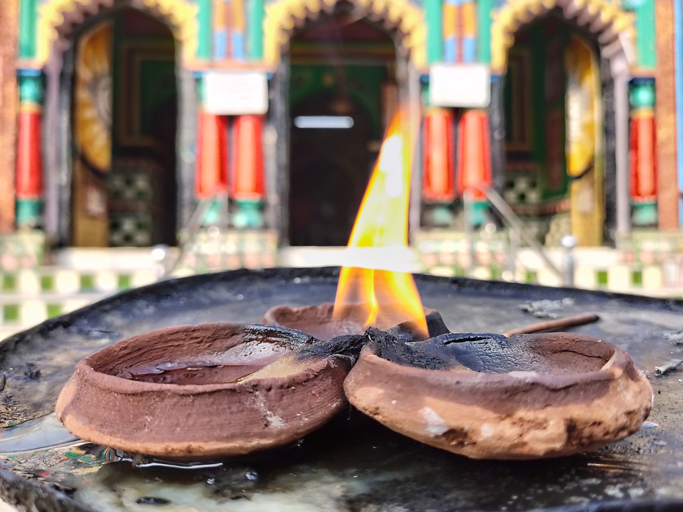 The Kshira-chora Gopinatha temple at Remuna, Balasore district, Odisha, where the Gopinatha Deity stole a pot of sweet rice for Madhavendra Puri, and where his samadhi is kept.