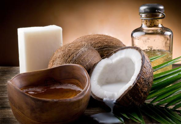 Fresh coconuts, recalling the coconuts Raghava Pandit fetched from twenty miles away and the tray he rejected over a single touch of dust.