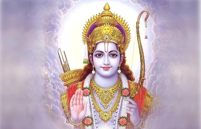 A devotional painting of Lord Sri Ramachandra, the holy name Ramadasa Vishvasa chanted throughout his journey to Jagannatha Puri.