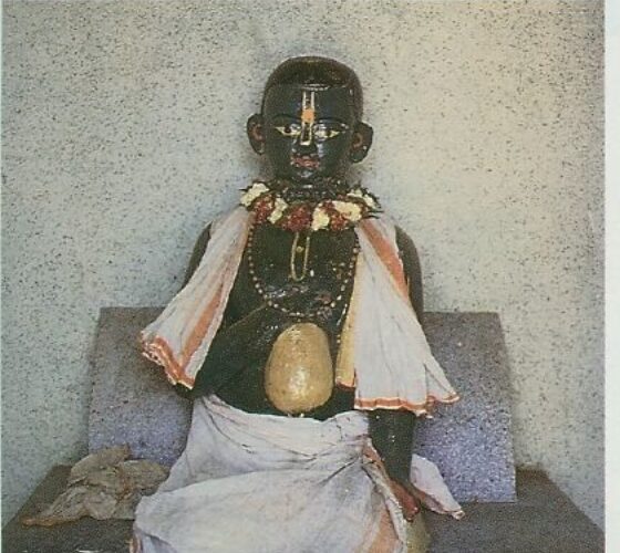 Deity of Rasikananda Prabhu at the Kshira-chora Gopinatha temple, Remuna