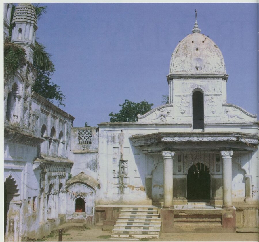 Entrance to Rasikananda Prabhu’s Radha-Krishna temple at Gopiballabhpur