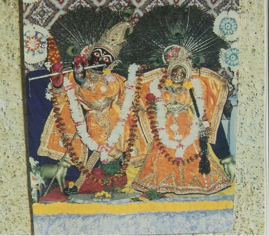 Sri Sri Radha-Govinda Deities at the Gopiballabhpur temple