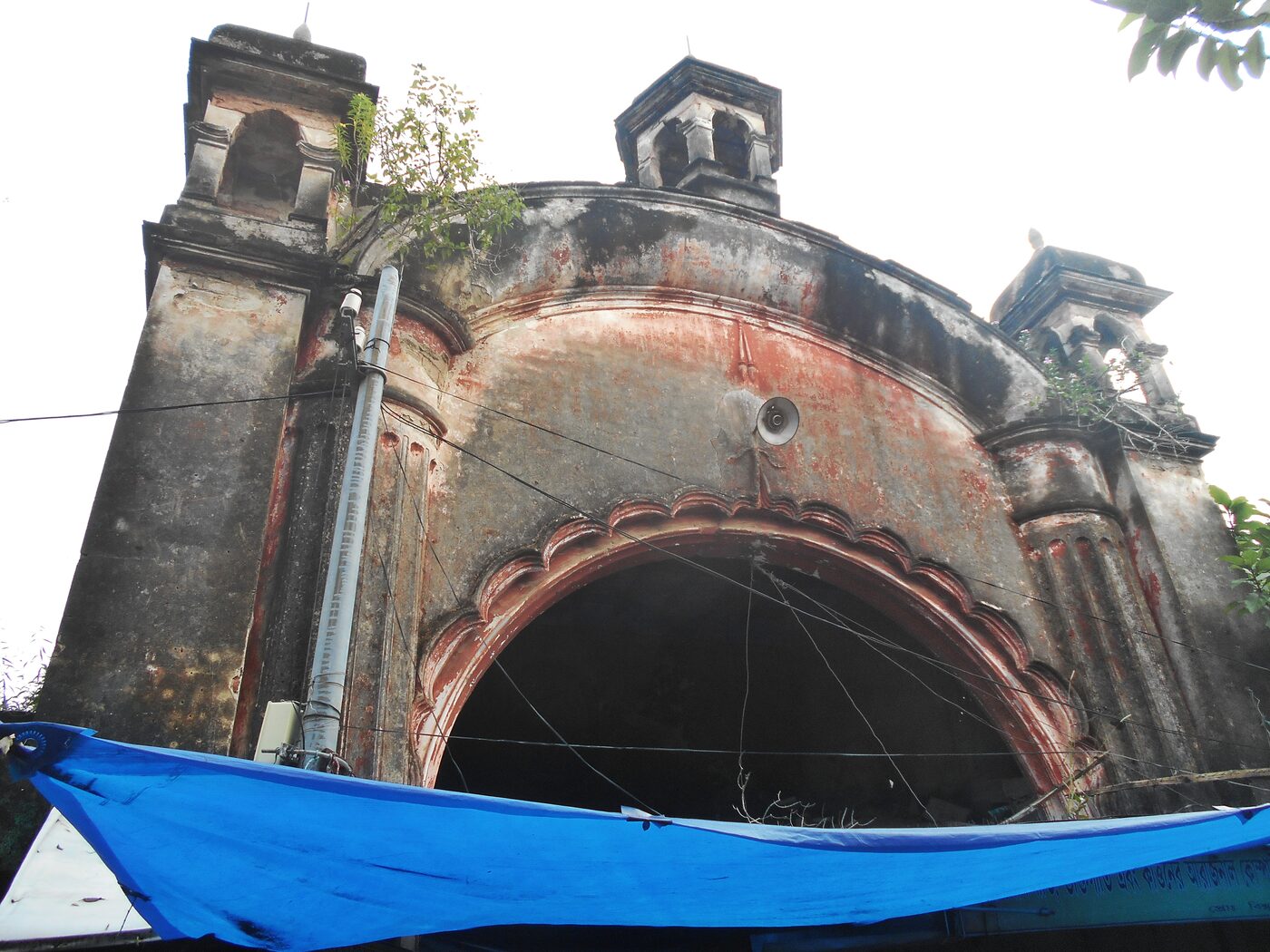 The old Sitanath Advaita Mandir at Nabadwip, a temple in the line of Sri Advaita Acharya.