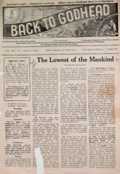 Back to Godhead, Vol. 3, No. 3 (1956)