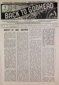 Back to Godhead, Vol. 3, No. 16 (1960)