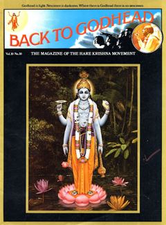 Back to Godhead, Vol. 10, No. 10 (1975)