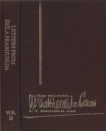 Letters from Śrīla Prabhupāda, Vol. 2 (1969–1970)