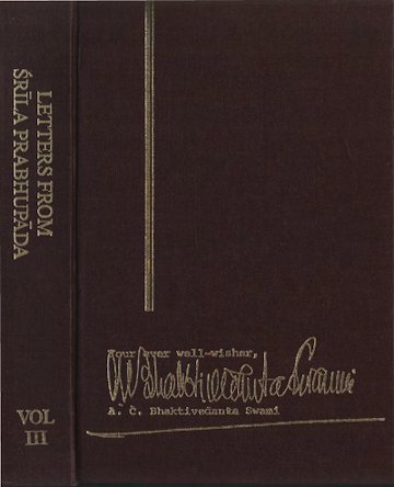 Letters from Śrīla Prabhupāda, Vol. 3 (1970–1972)