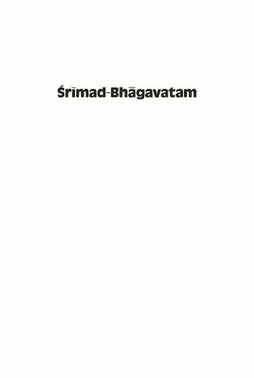 Śrīmad-Bhāgavatam, Canto 2, Part 2 (Original Edition)